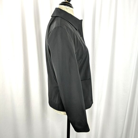 Strenesse Black Blazer 8 Career Work Business - Picture 7 of 9